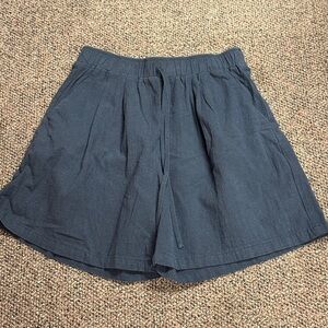 Casual Navy Blue Shorts by Emery Rose.  Size Large